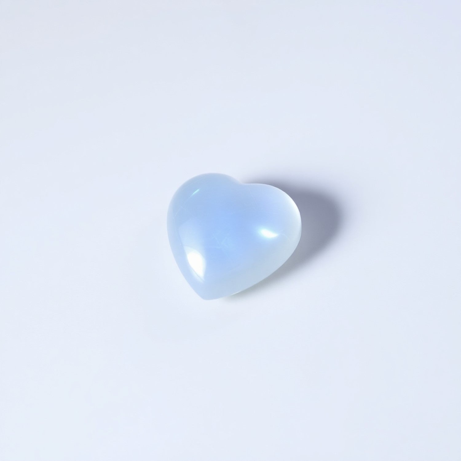 Moonstone 10PC Tiny 3x3 MM Heart Cabochon White Luster semi Precious Loose Gemstones Secundaire afbeelding