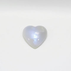 Moonstone 10PC Tiny 5x5 MM Heart Cabochon White Shine semi Precious Precious Gemstone