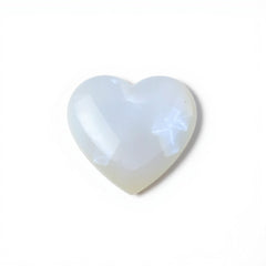 Moonstone 1PC Medium 9x9 MM Heart Cabochon White Genuine semi Precious Loose Gemstones