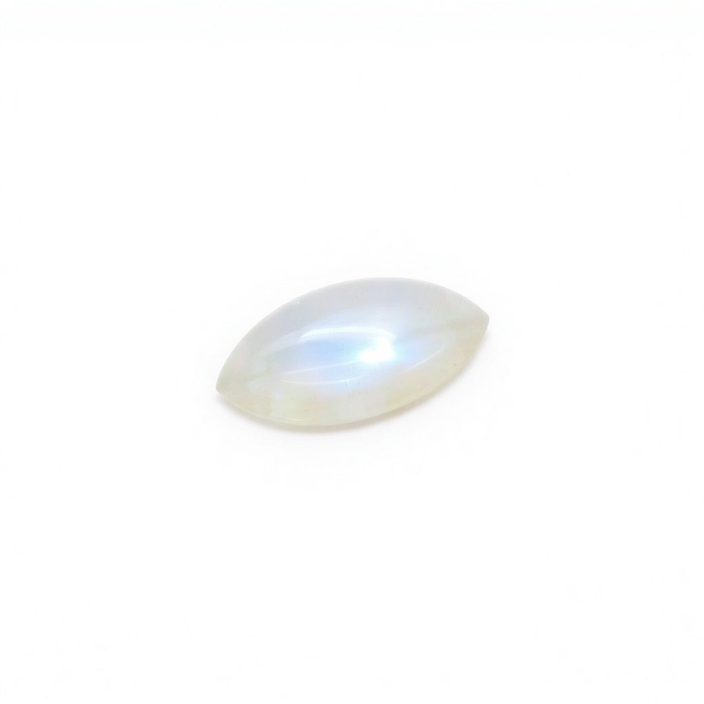 Moonstone 1PC Large 8x16 MM Marquise  Cabochon White Fine semi Precious Gems