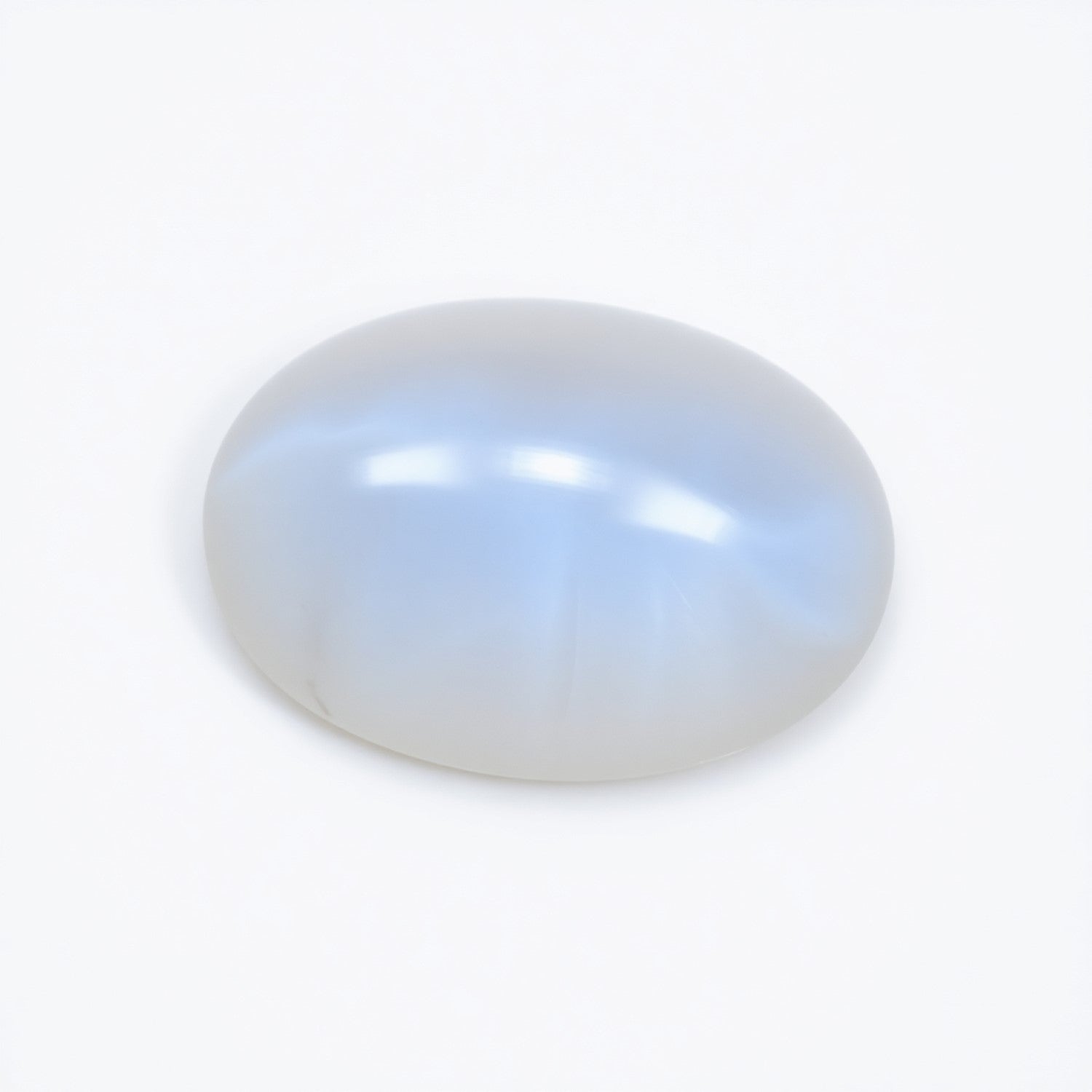 Moonstone 1PC Large 10x12 MM Oval Cabochon White Natural semi Precious Semi Precious Gemstone Immagine principale del prodotto