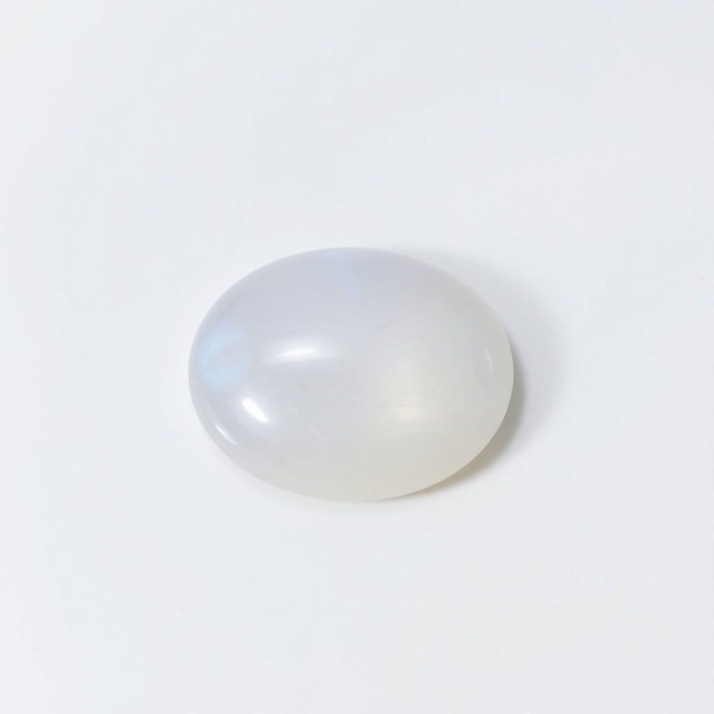 Moonstone 10PC Tiny 3x5 MM Oval Cabochon White Fiery semi Precious Gems