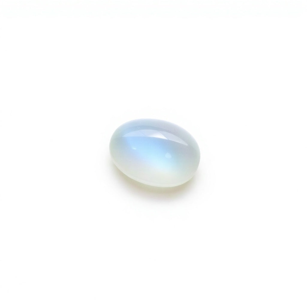 Moonstone 10PC Tiny 4x6 MM Oval Cabochon White Brilliant semi Precious Loose Gems