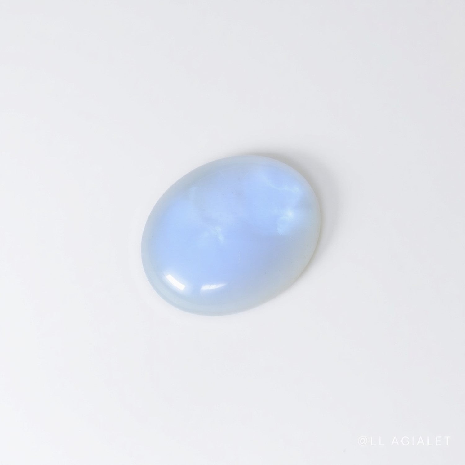 Moonstone 1PC Tiny 5x7 MM Oval Cabochon White Sparkling semi Precious Loose Gemstone Image principale du produit
