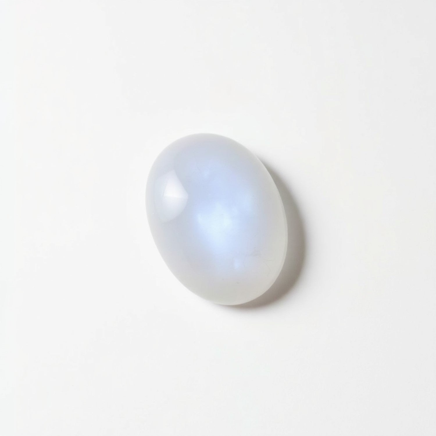 Moonstone 1PC Tiny 5x7 MM Oval Cabochon White Sparkling semi Precious Loose Gemstone