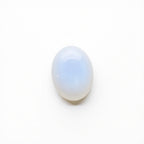 Moonstone 1PC Small 6x8 MM Oval Cabochon White Polished semi Precious Loose Gemstones