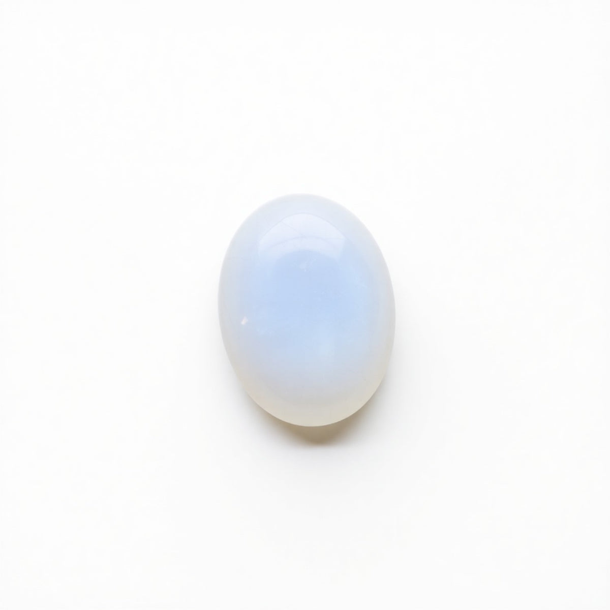 Moonstone 1PC Small 6x8 MM Oval Cabochon White Polished semi Precious Loose Gemstones