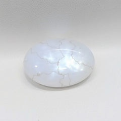 Moonstone 1PC Small 6x8 MM Oval Cabochon White Polished semi Precious Loose Gemstones