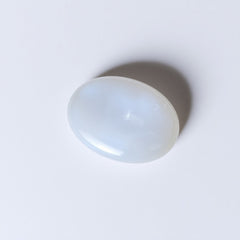 Moonstone 1PC Medium 7x10 MM Oval Cabochon White Lustrous semi Precious Gems