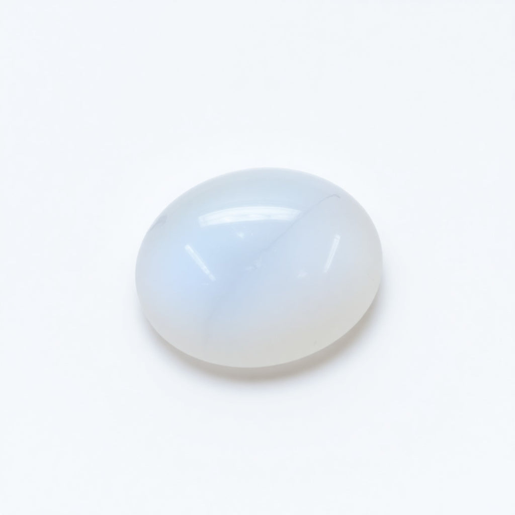 Moonstone 1PC Small 7x9 MM Oval Cabochon White Luster semi Precious Precious Gemstone