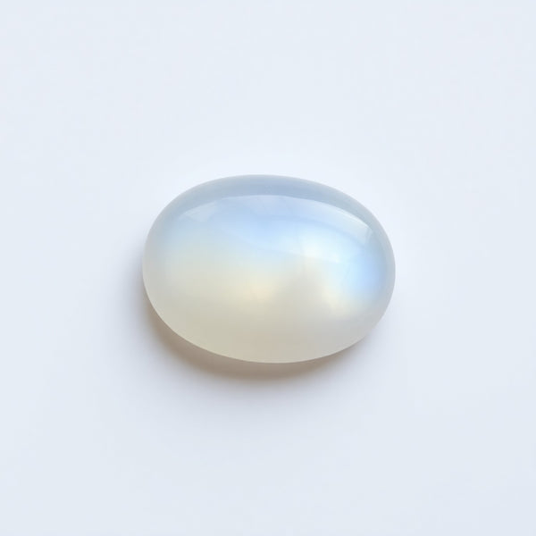 Moonstone 1PC Medium 8x10 MM Oval Cabochon White Shine semi Precious Loose Gems
