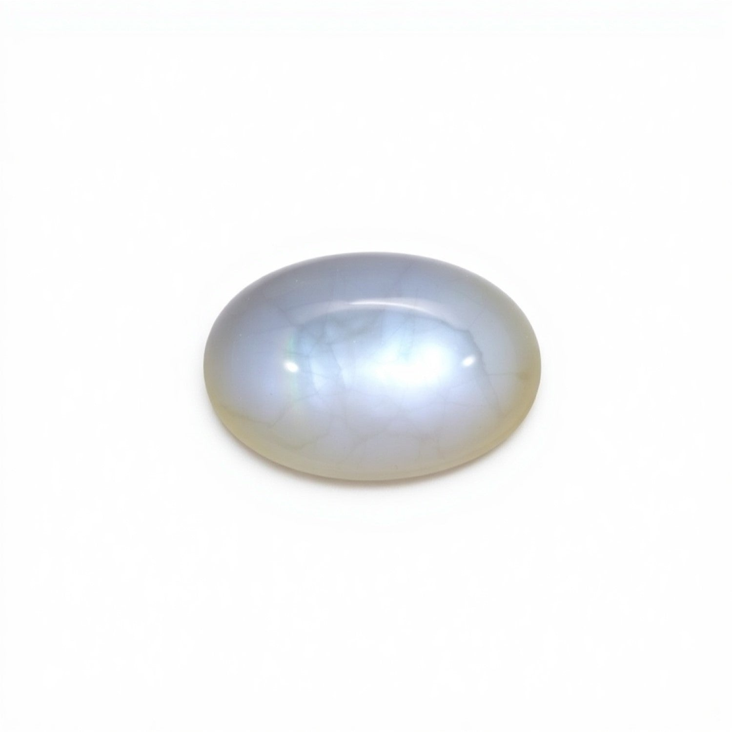 Moonstone 1PC Large 8x12 MM Oval Cabochon White High-Quality semi Precious Loose Gemstones