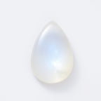Moonstone 1PC Large 10x12 MM Pear Cabochon White Brilliant semi Precious Loose Gemstones