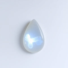 Moonstone 10PC Tiny 3x5 MM Pear Cabochon White Luster semi Precious Precious Gemstone
