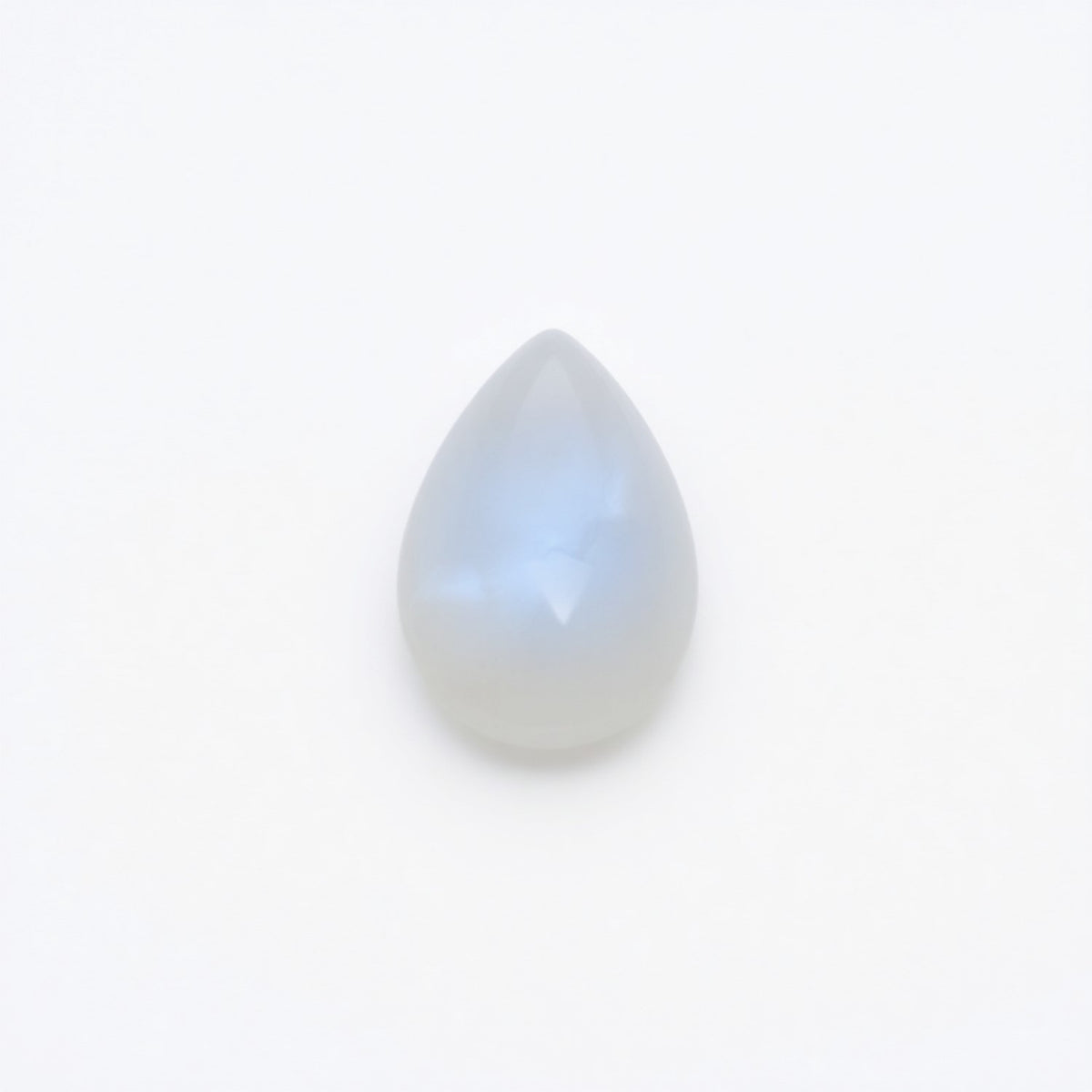 Moonstone 1PC Small 6x8 MM Pear Cabochon White Fine semi Precious Loose Gemstone