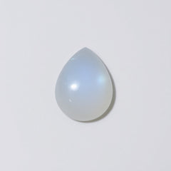 Moonstone 1PC Small 6x8 MM Pear Cabochon White Fine semi Precious Loose Gemstone