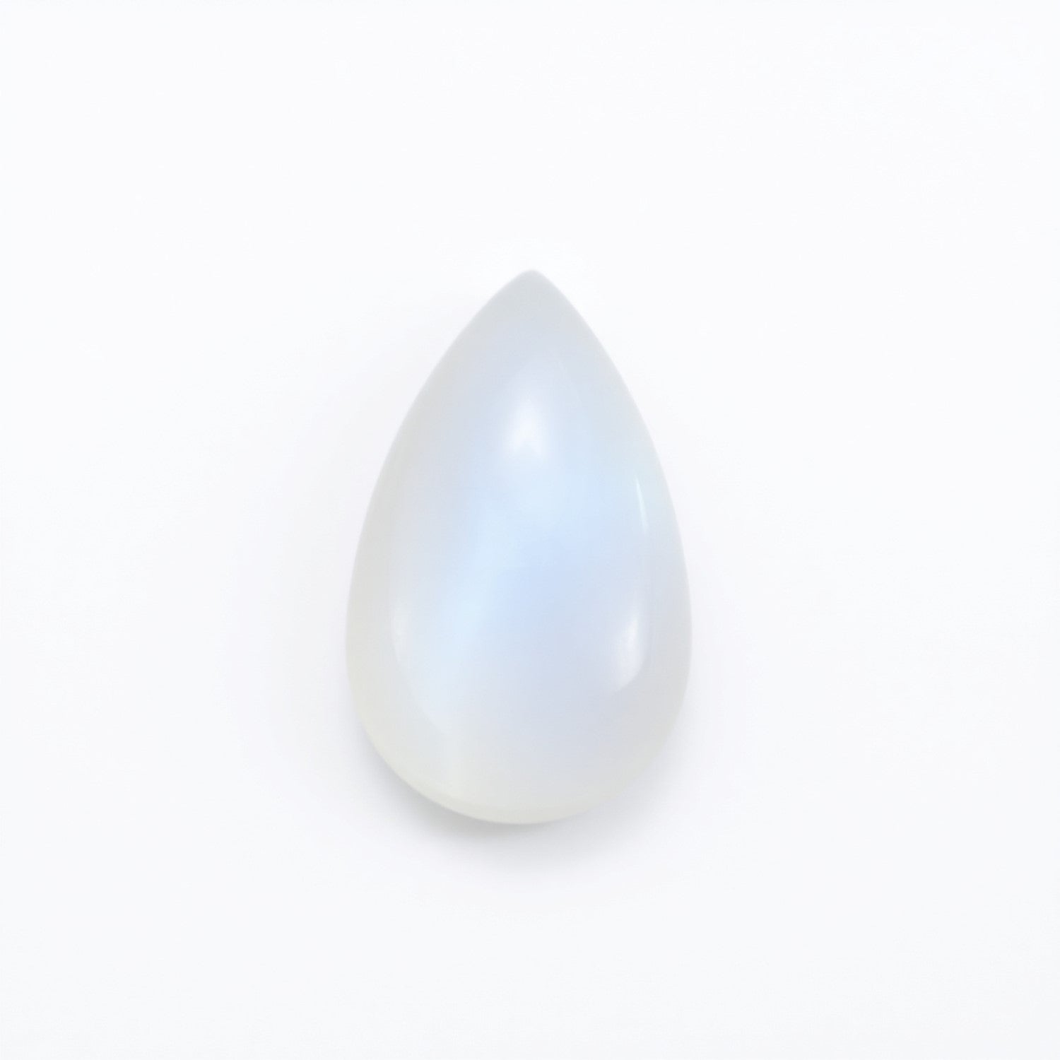 Moonstone 1PC Small 6x9 MM Pear Cabochon White High-Quality semi Precious Loose Gemstones