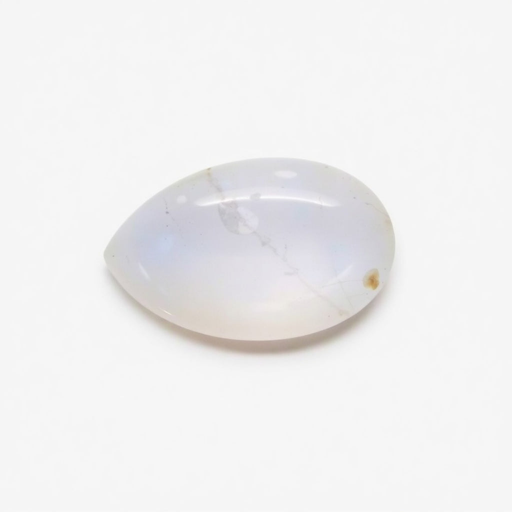 Moonstone 1PC Small 6x9 MM Pear Cabochon White High-Quality semi Precious Loose Gemstones