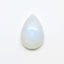 Moonstone 1PC Medium 7x10 MM Pear Cabochon White Genuine semi Precious Precious Gemstone