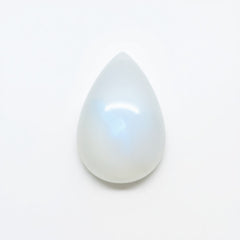Moonstone 1PC Medium 7x10 MM Pear Cabochon White Genuine semi Precious Precious Gemstone