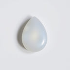 Moonstone 1PC Small 7x9 MM Pear Cabochon White Natural semi Precious Semi Precious Gemstone