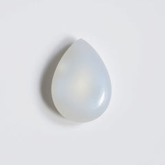 Moonstone 1PC Small 7x9 MM Pear Cabochon White Natural semi Precious Semi Precious Gemstone