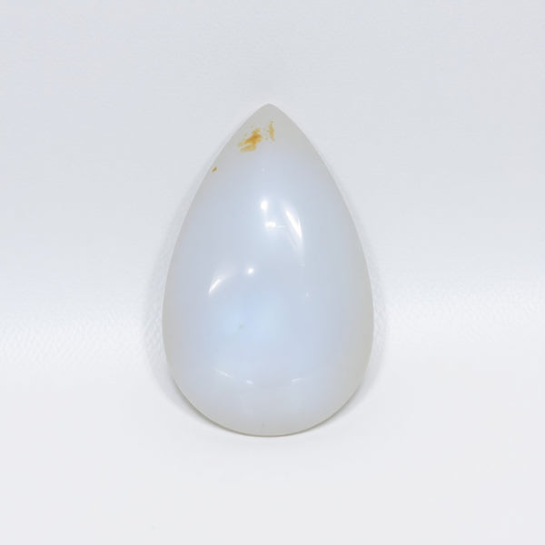 Moonstone 1PC Large 8x12 MM Pear Cabochon White Fiery semi Precious Loose Gemstone