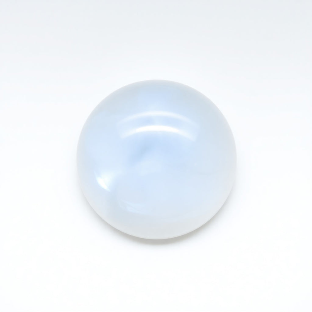 Moonstone 1PC Large 11x11 MM Round Cabochon White Superior semi Precious Semi Precious Gemstone