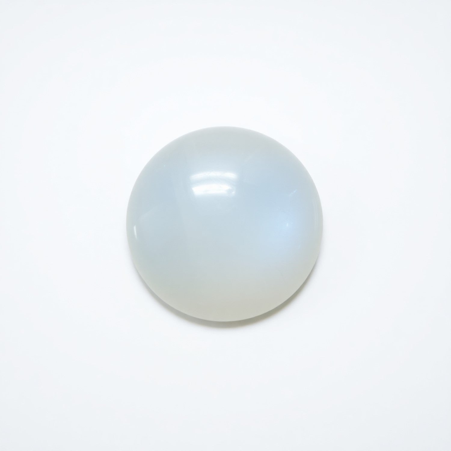 Moonstone 1PC Small 7x7 MM Round Cabochon White Fine semi Precious Gems