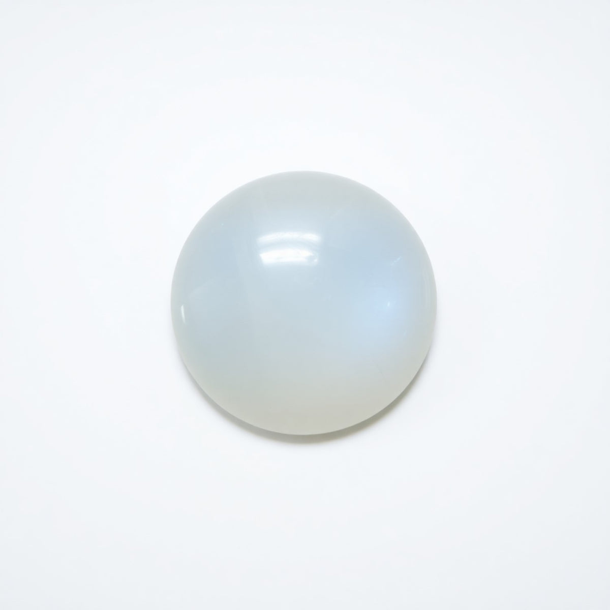 Moonstone 1PC Small 7x7 MM Round Cabochon White Fine semi Precious Gems