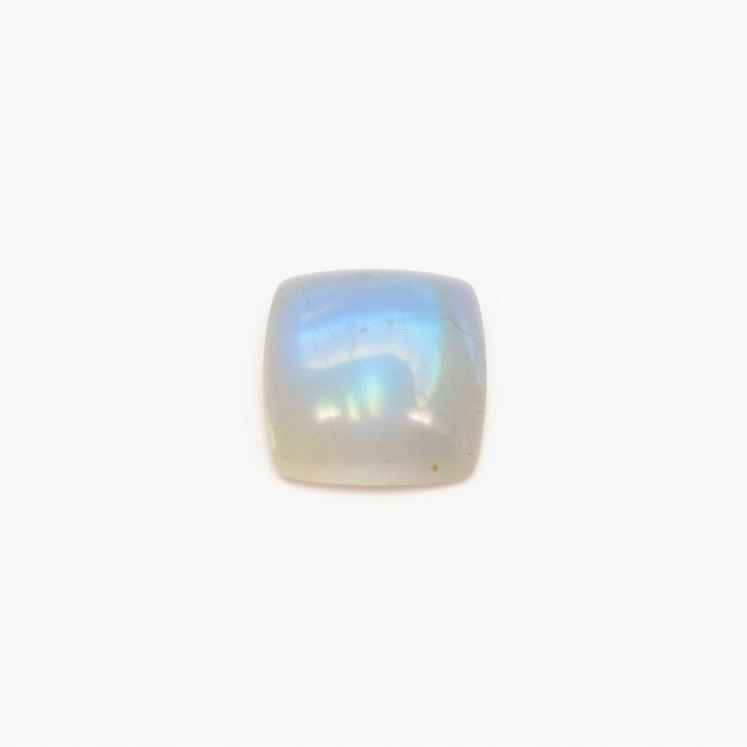 Moonstone 10PC Tiny 5x5 MM Square Cabochon White Polished semi Precious Loose Gemstones