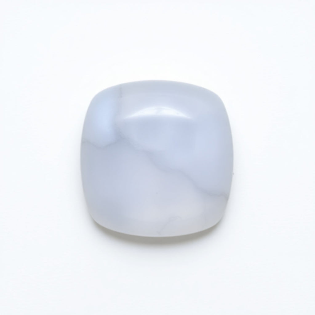 Moonstone 1PC Tiny 6x6 MM Square Cabochon White Splendid semi Precious Semi Precious Gemstone