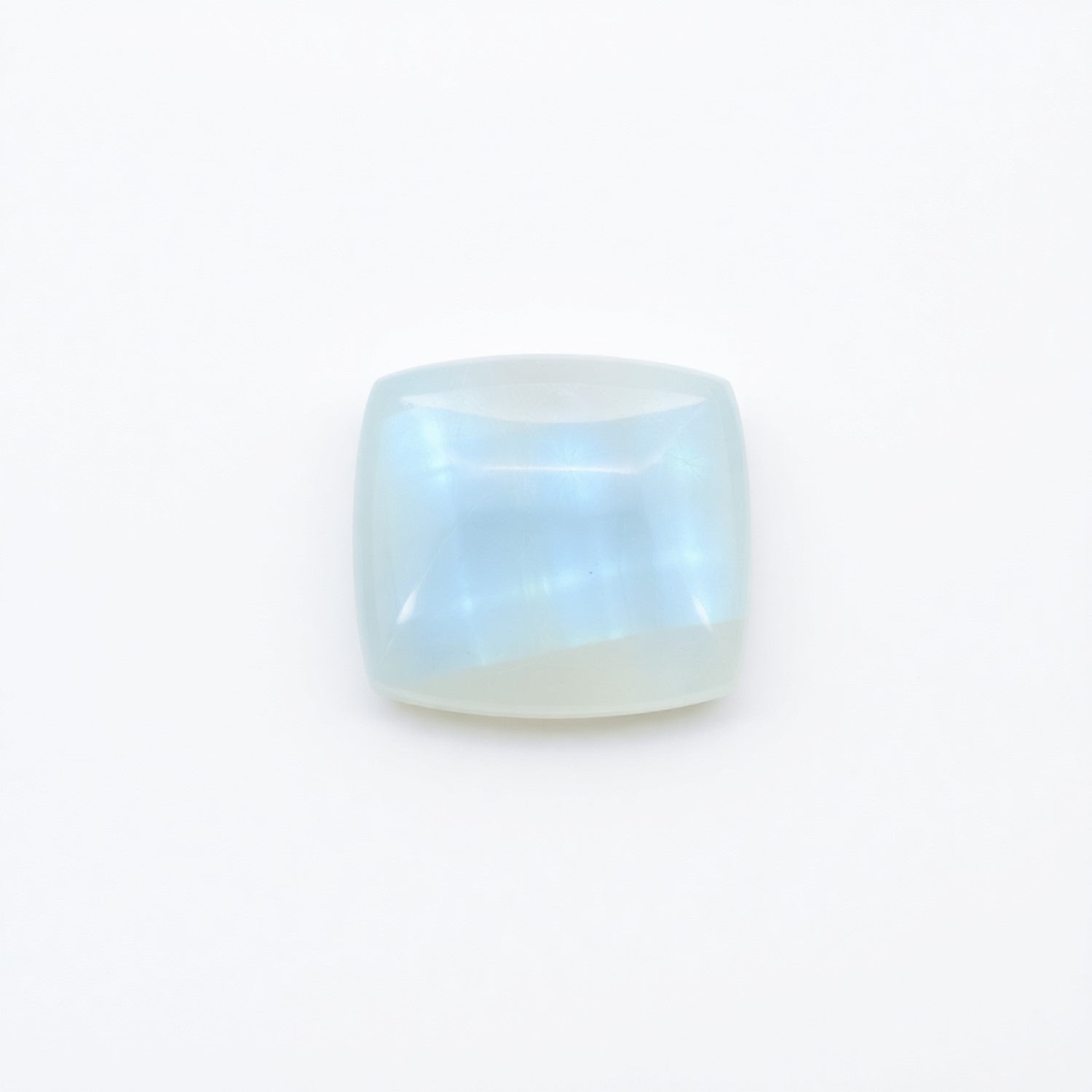 Moonstone 1PC Small 7x7 MM Square Cabochon White Luster semi Precious Precious Gemstone Immagine secondaria del prodotto