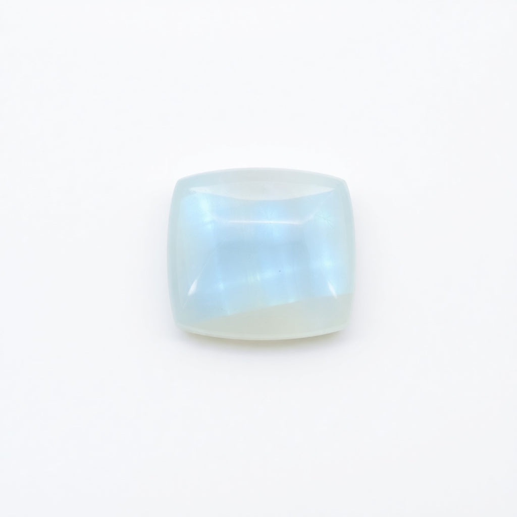 Moonstone 1PC Small 7x7 MM Square Cabochon White Luster semi Precious Precious Gemstone