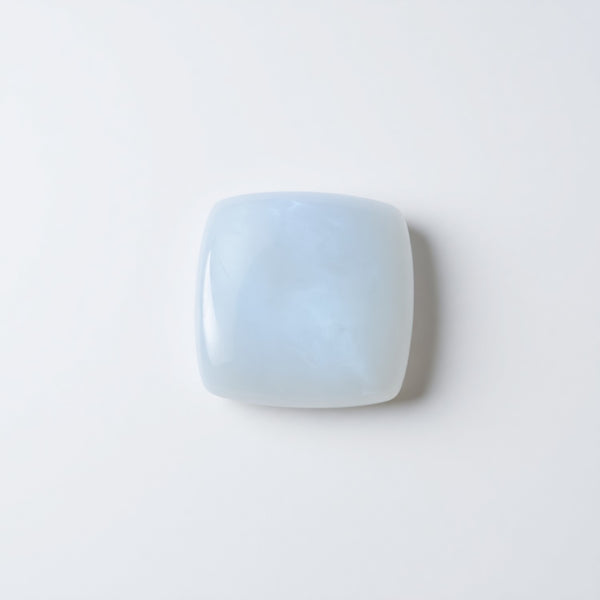 Moonstone 1PC Small 8x8 MM Square Cabochon White Lustrous semi Precious Gems