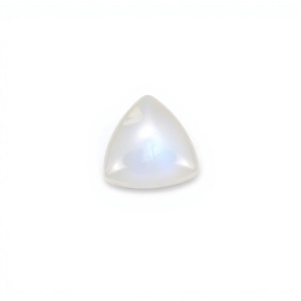 Moonstone 10PC Tiny 3x3 MM Triangle Cabochon White Natural semi Precious Semi Precious Gemstone
