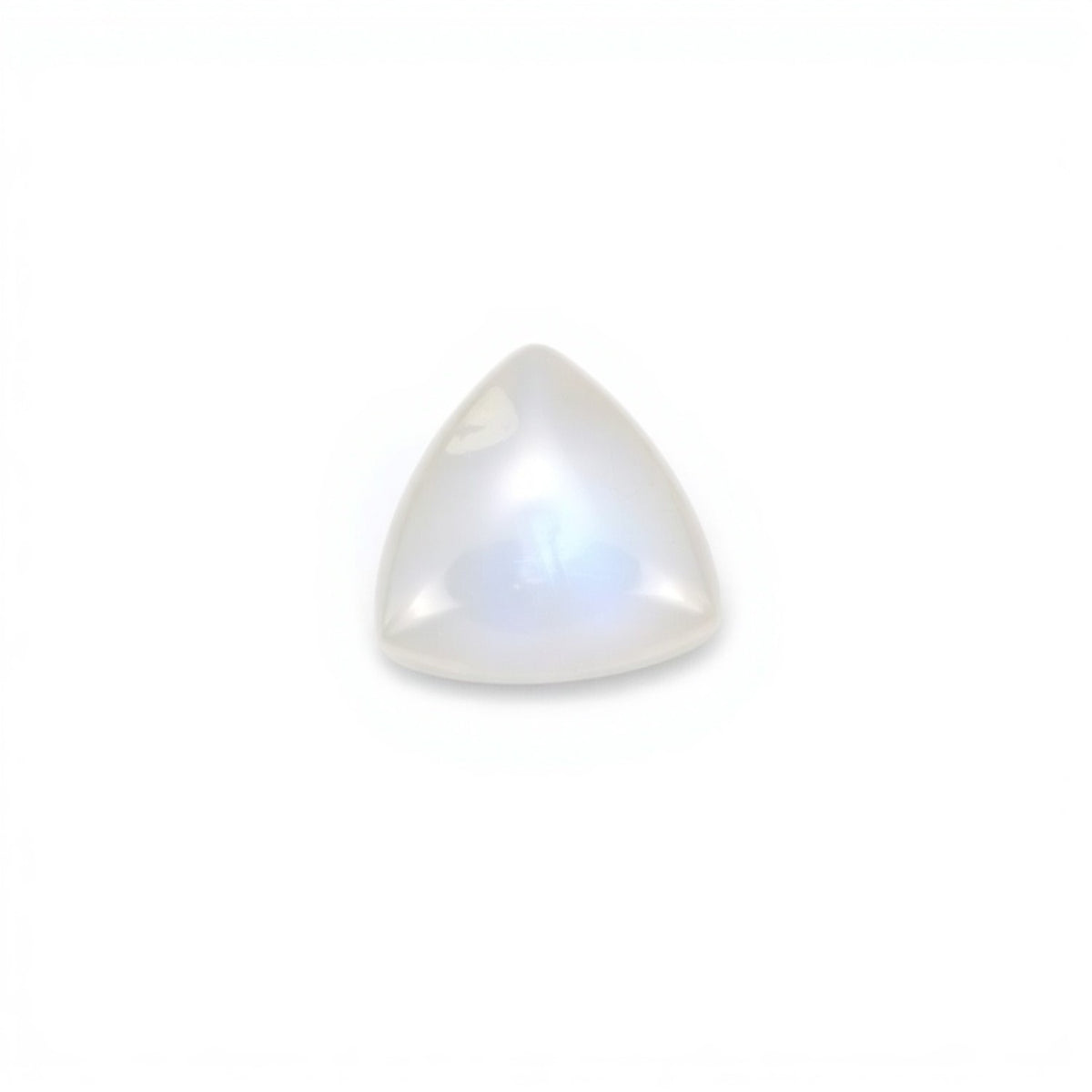 Moonstone 10PC Tiny 3x3 MM Triangle Cabochon White Natural semi Precious Semi Precious Gemstone