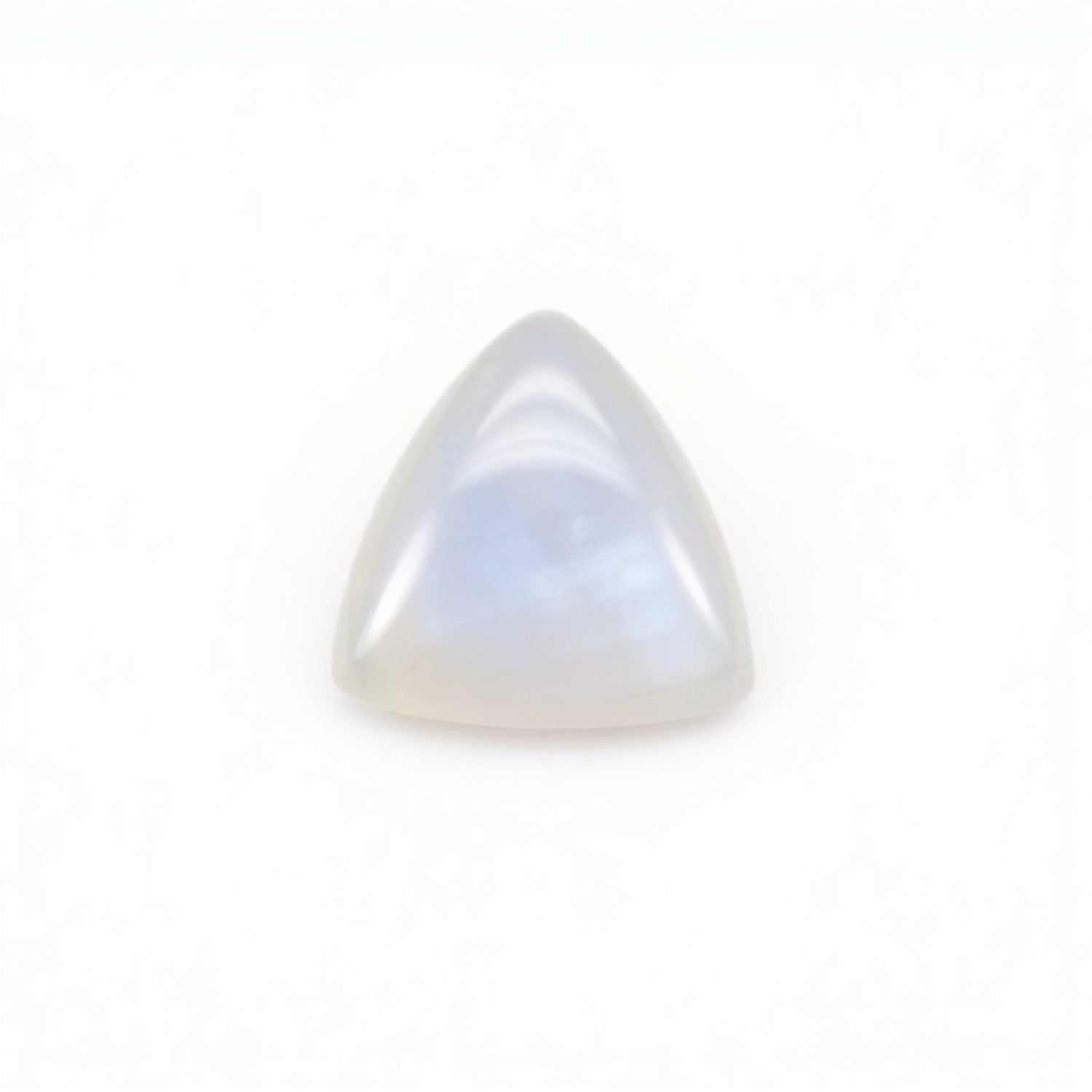 Moonstone 10PC Tiny 3x3 MM Triangle Cabochon White Natural semi Precious Semi Precious Gemstone Sekundär produktbild