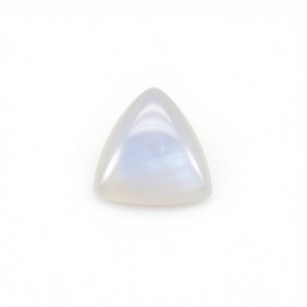 Moonstone 10PC Tiny 3x3 MM Triangle Cabochon White Natural semi Precious Semi Precious Gemstone