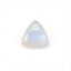Moonstone 10PC Tiny 4x4 MM Triangle Cabochon White Genuine semi Precious Precious Gemstone