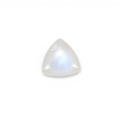 Moonstone 10PC Tiny 5x5 MM Triangle Cabochon White Superior semi Precious Gems