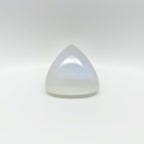 Moonstone 1PC Tiny 6x6 MM Triangle Cabochon White Pure semi Precious Loose Gems