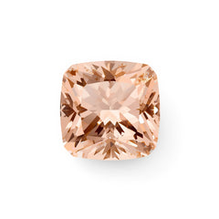 Morganite 1PC Large 12x12 MM Cushion Faceted Pink High-Quality Semi Precious Loose Gems