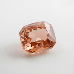 Morganite 1PC Chunky 14x14 MM Cushion Faceted Pink Genuine Semi Precious Loose Gemstones