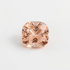 Morganite 1PC Tiny 5x5 MM Cushion Faceted Pink Sparkling Semi Precious Loose Gemstone