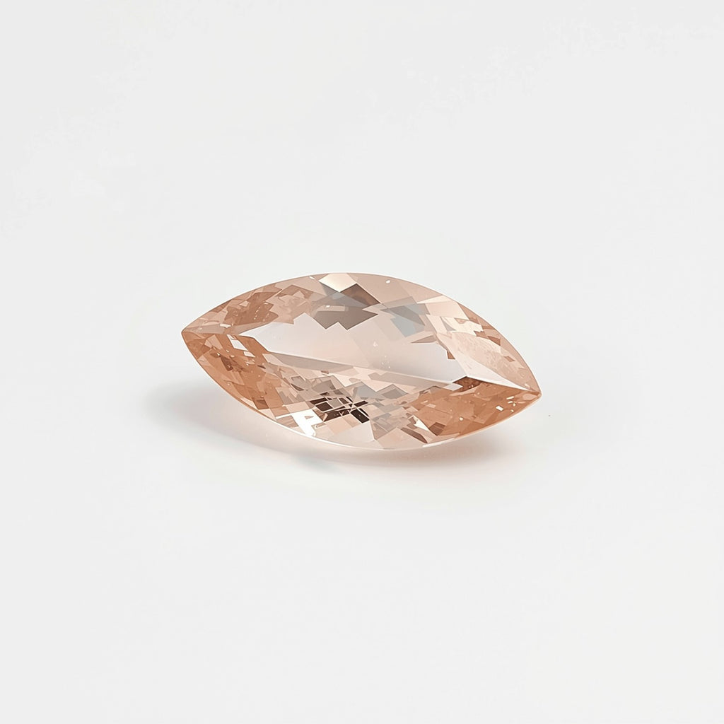 Morganite 10PC Tiny 2.5x5 MM Marquise Faceted Pink Genuine Semi Precious Loose Gems