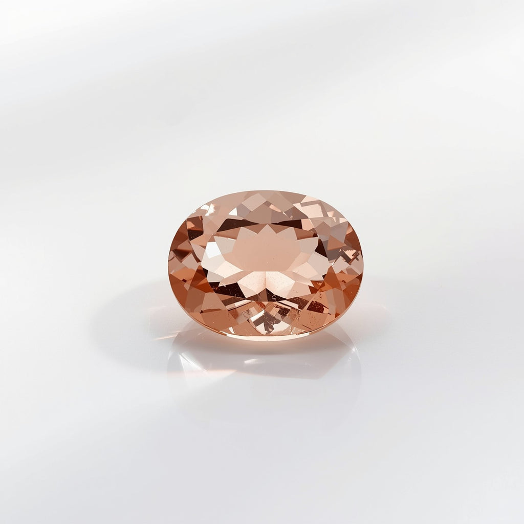Morganite 1PC Chunky 13x18 MM Oval Faceted Pink Shine Semi Precious Loose Gemstones