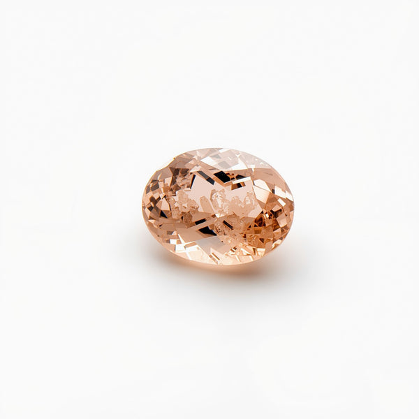 Morganite 1PC Tiny 3x5 MM Oval Faceted Pink Fine Semi Precious Loose Gemstone