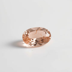 Morganite 1PC Tiny 5x7 MM Oval Faceted Pink Natural Semi Precious Gems