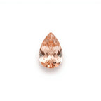 Morganite 1PC Tiny 3x5 MM Pear Faceted Pink Splendid Semi Precious Gems